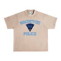 French Oak massachusetts state police Urban Heavy Tee - linhVisuals