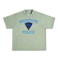 Oil Green massachusetts state police Urban Heavy Tee - linhVisuals