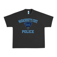 Pigment Black massachusetts state police Urban Heavy Tee - linhVisuals