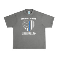 Tornado national police week shirt in memory and honor us flag Urban Heavy Tee - linhVisuals