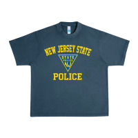 Midnight Navy new jersey state police Urban Heavy Tee - linhVisuals