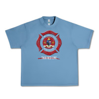 Pebble Blue new orleans firefighter shirt firefighter gifts louisiana Urban Heavy Tee - linhVisuals