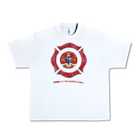 White new orleans firefighter shirt firefighter gifts louisiana Urban Heavy Tee - linhVisuals