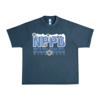 Midnight Navy north pole police department Urban Heavy Tee - linhVisuals