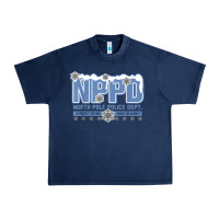 Navy north pole police department Urban Heavy Tee - linhVisuals