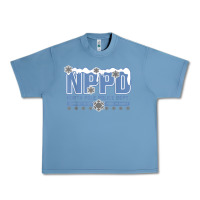 Pebble Blue north pole police department Urban Heavy Tee - linhVisuals