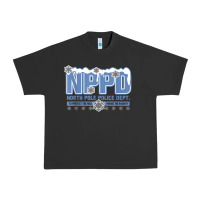 Pigment Black north pole police department Urban Heavy Tee - linhVisuals