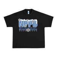 Black north pole police department Urban Heavy Tee - linhVisuals