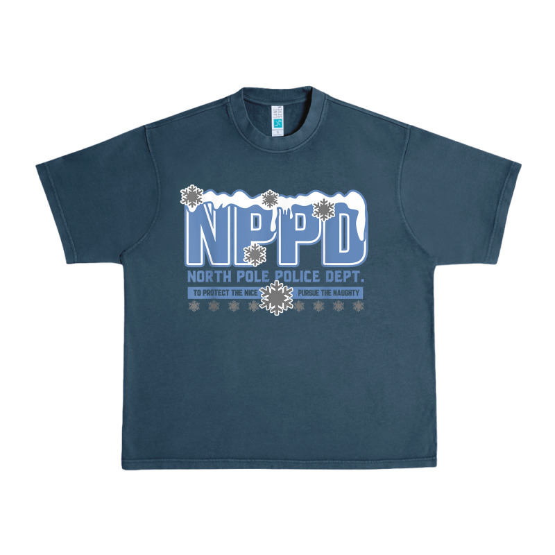 North Pole Police Department Urban Heavy Tee by linhVisuals | Teevron