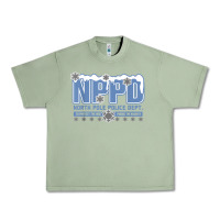 Oil Green north pole police department Urban Heavy Tee - linhVisuals