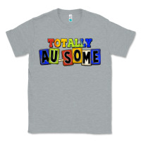 Heather Grey Totally au-some Classic Tee - FaDigitalArtStudio