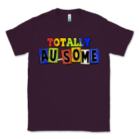 Plum Totally au-some Classic Tee - FaDigitalArtStudio