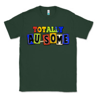 Sports Green Totally au-some Classic Tee - FaDigitalArtStudio