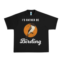 Black birding birdwatching eastern phoebe Urban Heavy Tee - linhVisuals