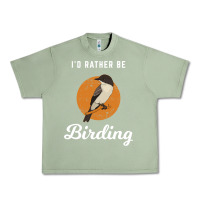 Oil Green birding birdwatching eastern phoebe Urban Heavy Tee - linhVisuals