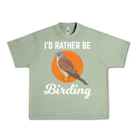 Oil Green birding birdwatching kestrel bird bird Urban Heavy Tee - linhVisuals