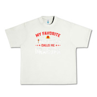 Pistachio mens father's day my favorite firefighter calls me grandpa premium Urban Heavy Tee - linhVisuals