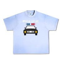 Cool Policeman Law Enforcement Deputy Kawaii Police Mobile Premium Urban Heavy Tee | Teevron