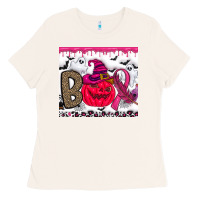 Bone Boo october Ladies Tee - CowhideDigitalArt