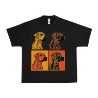 Black rhodesian ridgeback t  shirt rhodesian ridgeback dog gift idea t  shir Urban Heavy Tee - linhVisuals