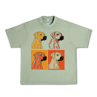 Oil Green rhodesian ridgeback t  shirt rhodesian ridgeback dog gift idea t  shir Urban Heavy Tee - linhVisuals