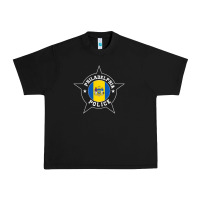 Black philadelphia police t shirt   ppd Urban Heavy Tee - linhVisuals
