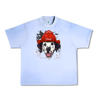 Grape Ice dalmatian firefighter dalmatian dog lover Urban Heavy Tee - linhVisuals