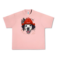 Salmon dalmatian firefighter dalmatian dog lover Urban Heavy Tee - linhVisuals