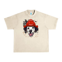 Sandshell dalmatian firefighter dalmatian dog lover Urban Heavy Tee - linhVisuals