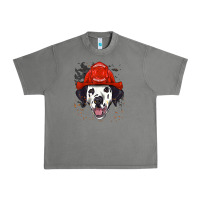 Tornado dalmatian firefighter dalmatian dog lover Urban Heavy Tee - linhVisuals