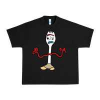 Black forky Urban Heavy Tee - linhVisuals