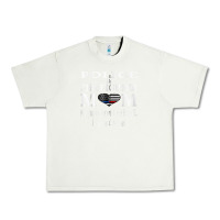Pistachio police & firefighter mom, i raised mine fireman mothers day Urban Heavy Tee - linhVisuals
