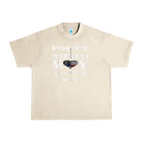 Sandshell police & firefighter mom, i raised mine fireman mothers day Urban Heavy Tee - linhVisuals