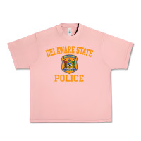 Salmon delaware state police Urban Heavy Tee - linhVisuals