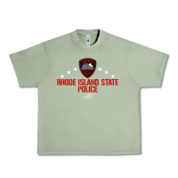 Oil Green rhode island state police Urban Heavy Tee - linhVisuals