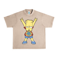 French Oak groovy bart Urban Heavy Tee - linhVisuals