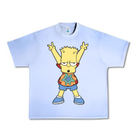 Grape Ice groovy bart Urban Heavy Tee - linhVisuals