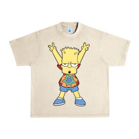 Sandshell groovy bart Urban Heavy Tee - linhVisuals