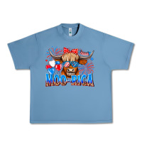 Pebble Blue moo rica Urban Heavy Tee - CowhideDigitalArt