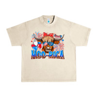 Sandshell moo rica Urban Heavy Tee - CowhideDigitalArt
