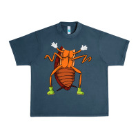 Midnight Navy cool easy cockroach insect halloween Urban Heavy Tee - linhVisuals