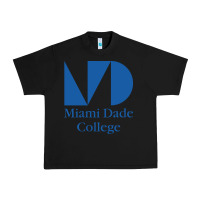 Black miami dade college Urban Heavy Tee - linhVisuals