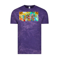 Cloud Purple Best Teacher Ever Vintage Tee - CowhideDigitalArt