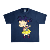 Navy kimi finster rugrats Urban Heavy Tee - linhVisuals