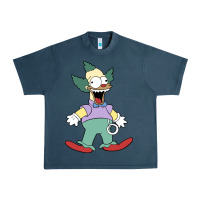 Midnight Navy krusty Urban Heavy Tee - linhVisuals