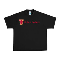 Black triton college Urban Heavy Tee - linhVisuals