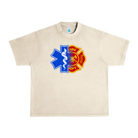Sandshell emt firefighter ems fire first responder premium Urban Heavy Tee - linhVisuals