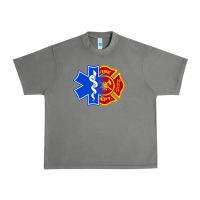 Tornado emt firefighter ems fire first responder premium Urban Heavy Tee - linhVisuals
