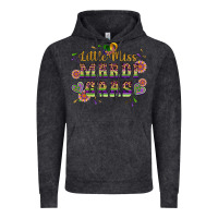 Vintage Black little miss mardi gras Vintage Hoodie - Artiststas