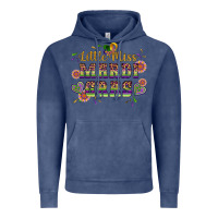 Vintage Denim little miss mardi gras Vintage Hoodie - Artiststas